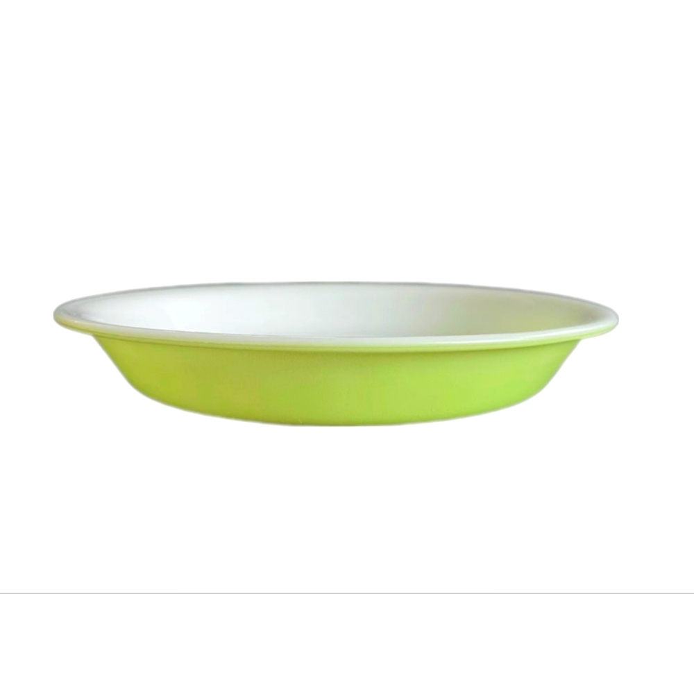 (2 for $40) Pyrex Pie Plate - 9" - Lime Green
